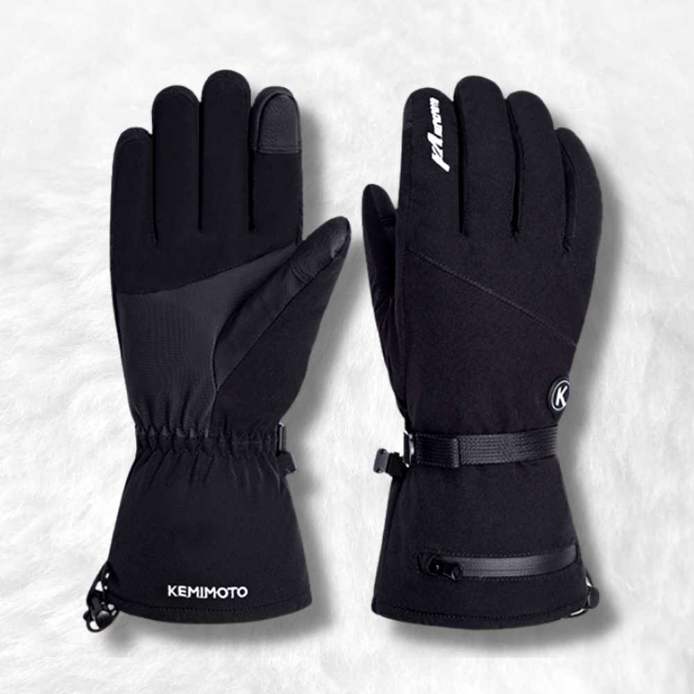 Gants de travail chauffants Warm Up avec batterie intégrée et fonction tactile pour écran