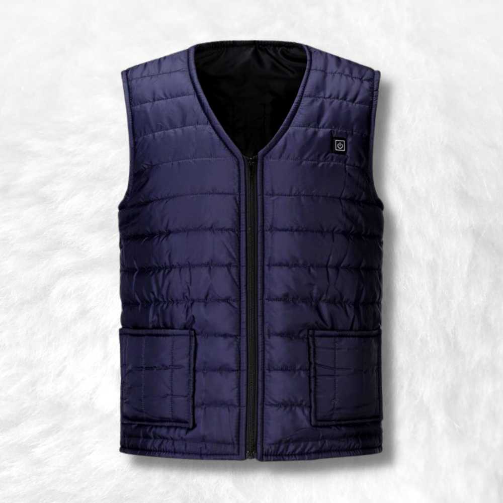 Veste Chauffante Pas Cher bleu.