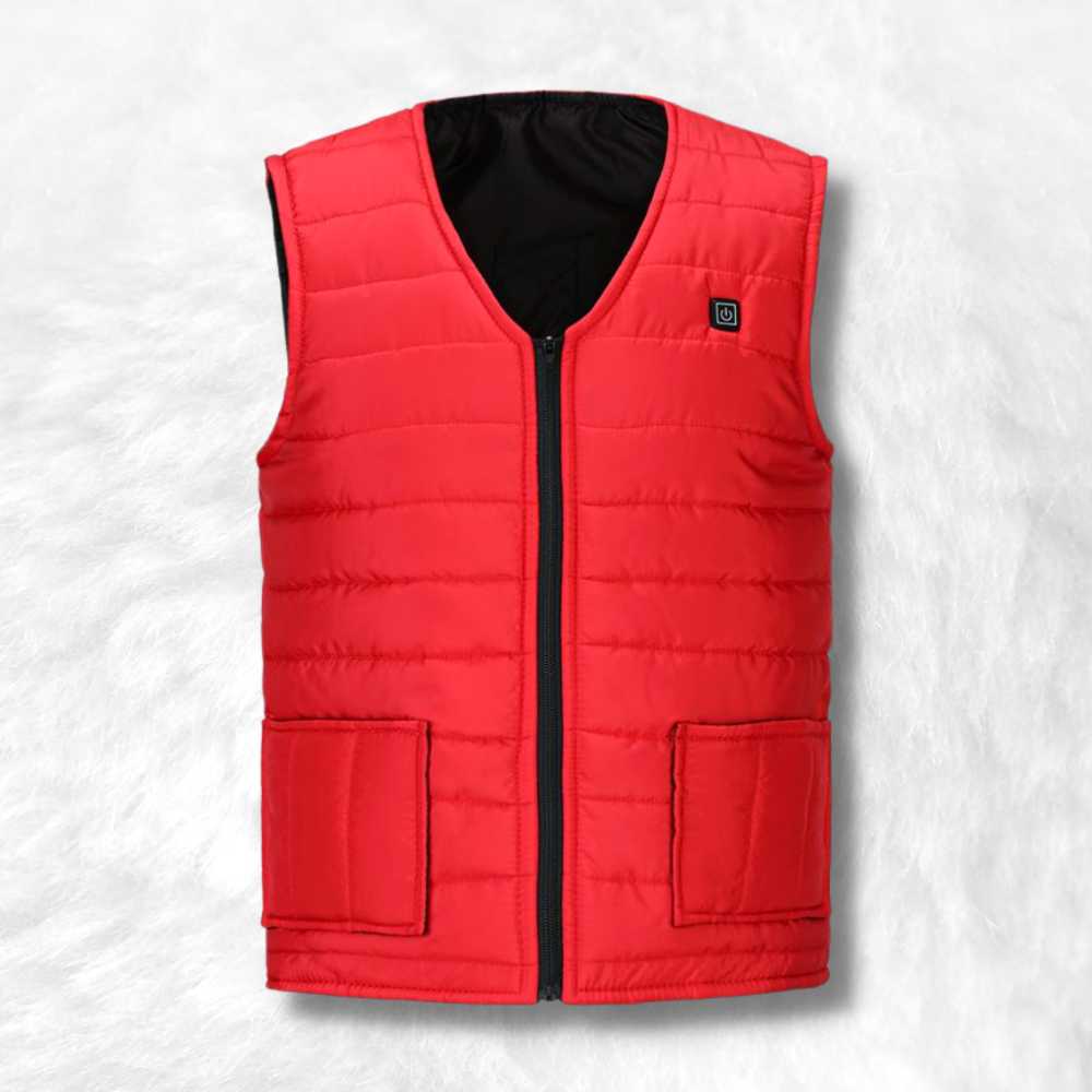 Veste Chauffante Pas Cher rouge.
